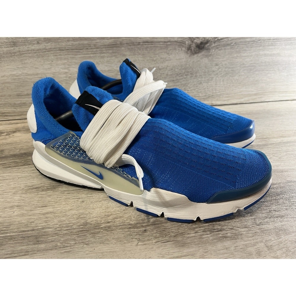 Nike Sock Dart Shoes Sneakers Mens 12 Blue Fragment Summit White 728748-401